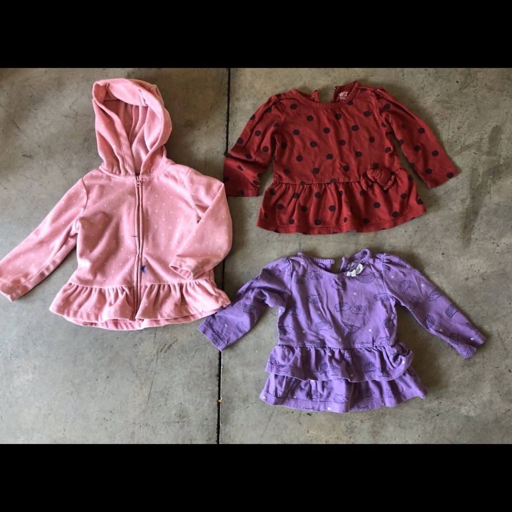 Baby Girl Long Sleeves 18M Bundle